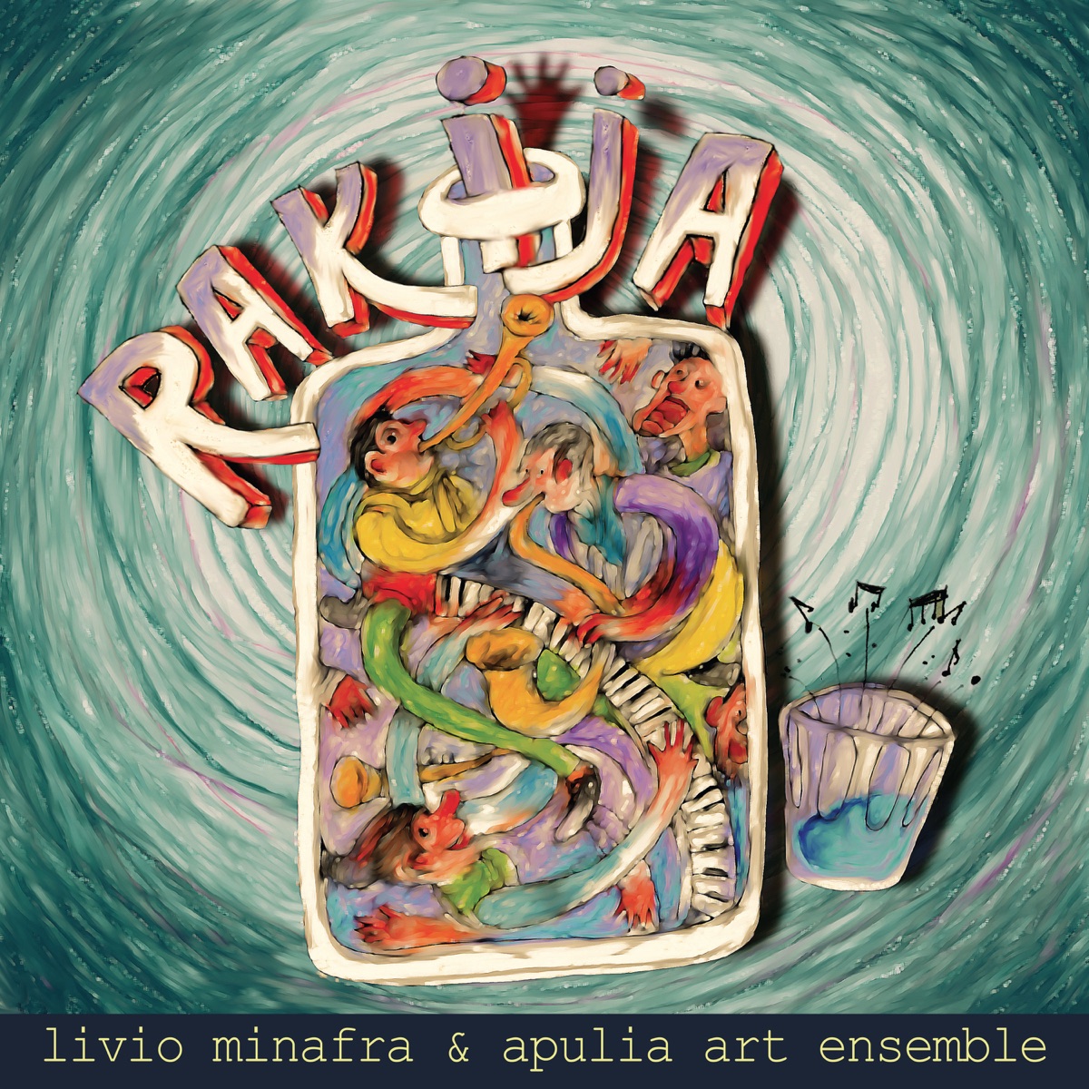 Copertina di Rakija, Apulia Art Ensemble